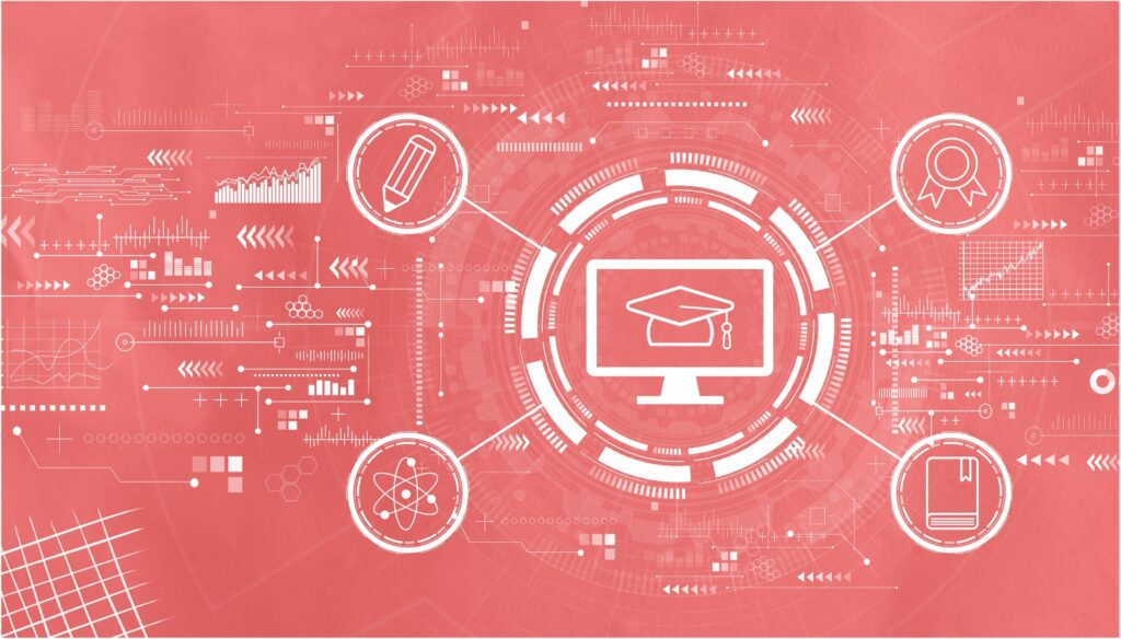 Image depicting interconnectivity in the context of academic affiliation